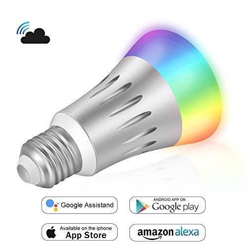 bombilla bricoplus alexa y google home bombilla inteligente led bricoplus alexa y google home