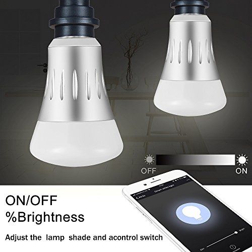 bricoplus bombilla inteligente led con luz regulable bricoplus bombilla inteligente led con luz regulable desde smartphone