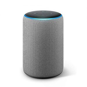 ECHO PLUS (2.ª GEN) - Sonido Premium con Alexa, Tela gris oscuro