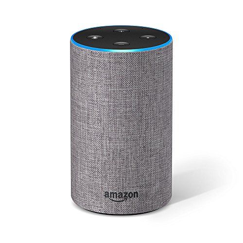 Amazon Echo (2.ª generación) - Altavoz inteligente con Alexa, Gris Oscuro